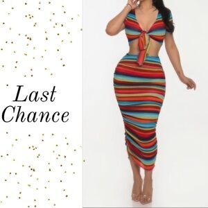 Color Me Mine Beach Sarong Skirt Set